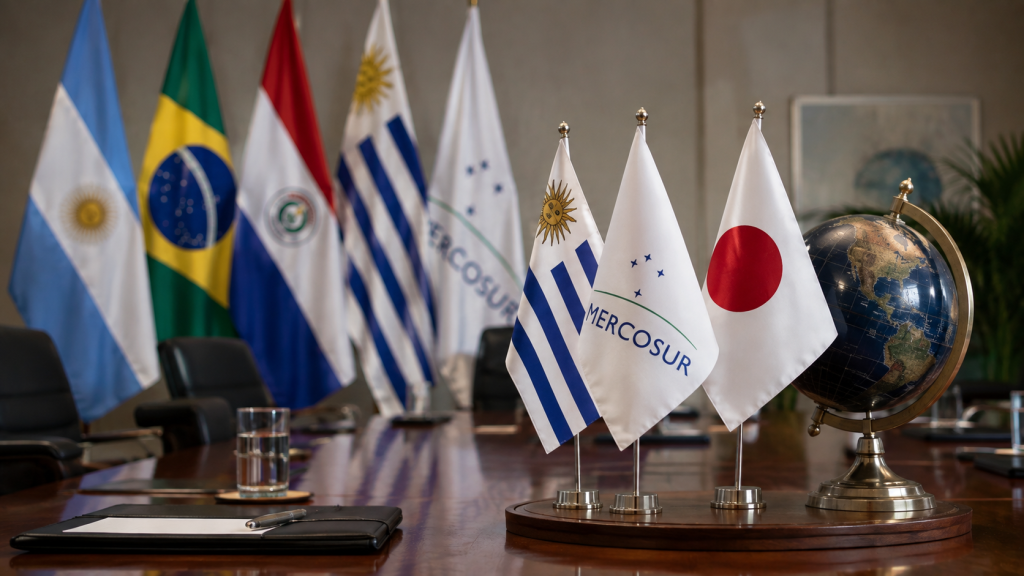 Uruguay toma el timón del Mercosur mientras el bloque negocia con Japón
