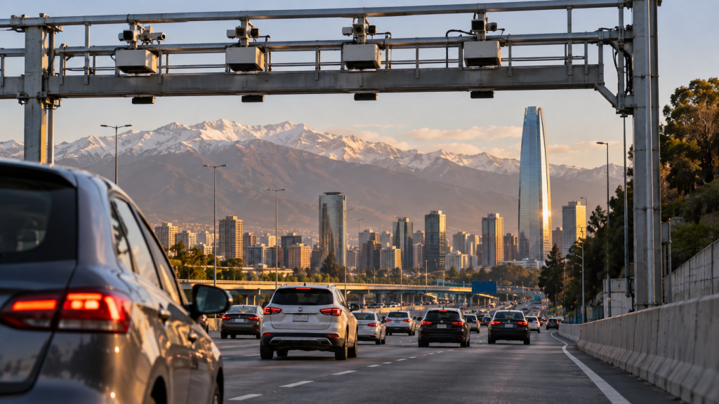 Autopistas concesionadas en Chile reabren debate por millonarios ingresos y tarifas del TAG